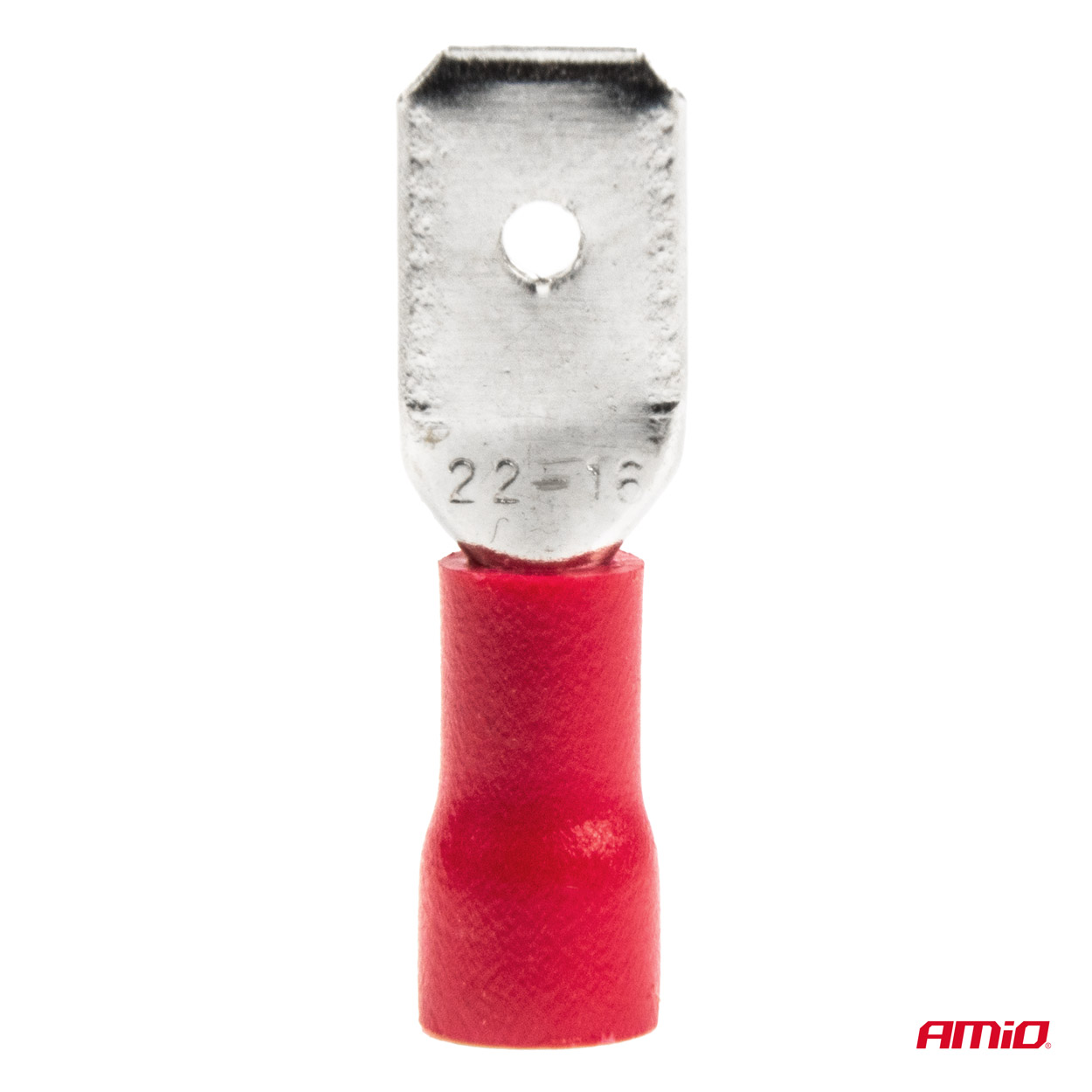 Konektory izolowane męskie płaskie 6.3 mm 0.5-1.5mm2 10A 10 szt. — ujęcie 3