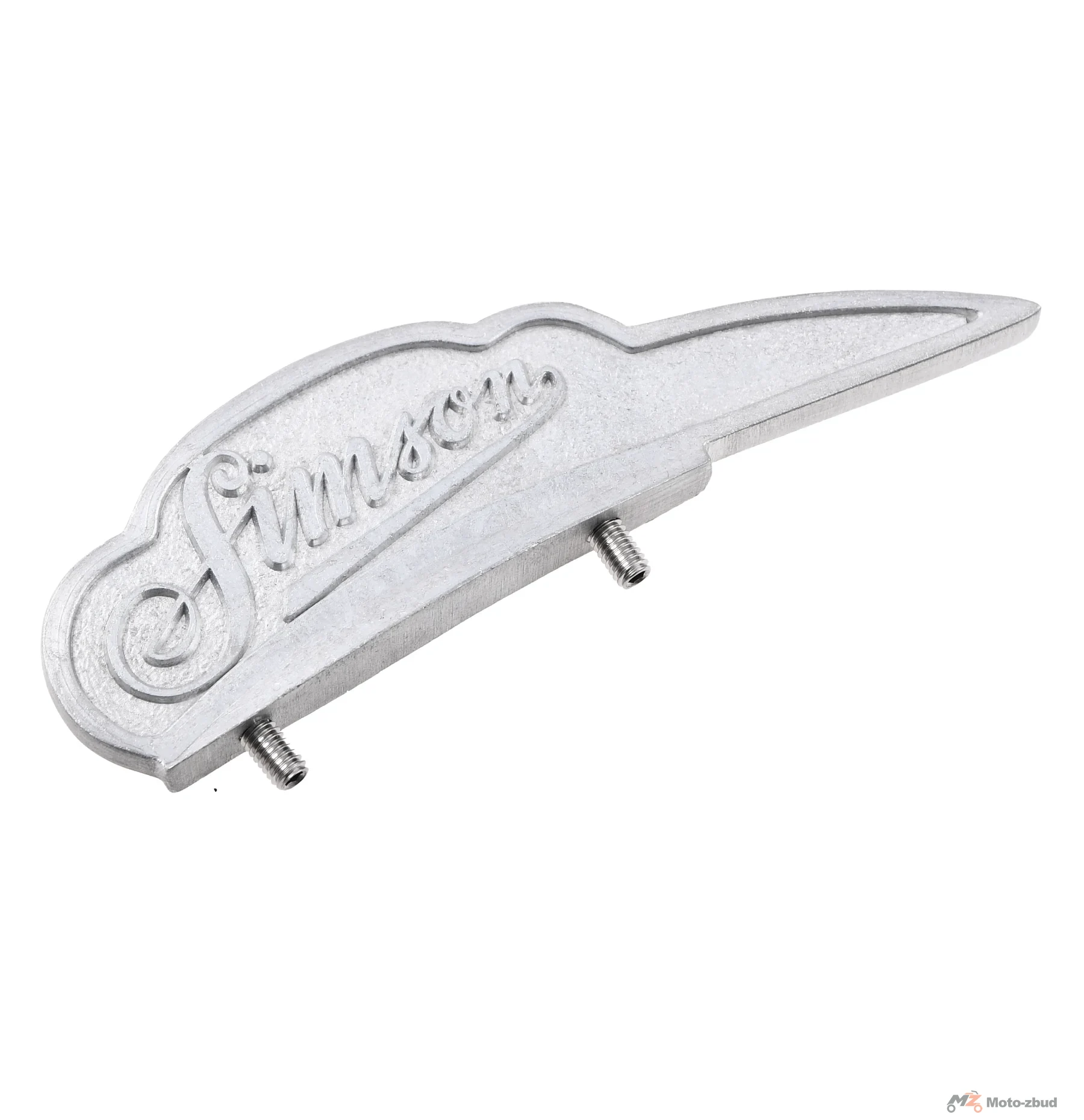 Emblemat znaczek błotnika przód Simson SR1 SR2 aluminium MMM