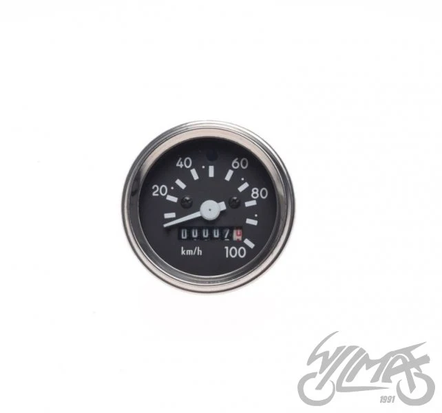 Prędkościomierz do 100 km/h Simson S51 chr — ujęcie 2