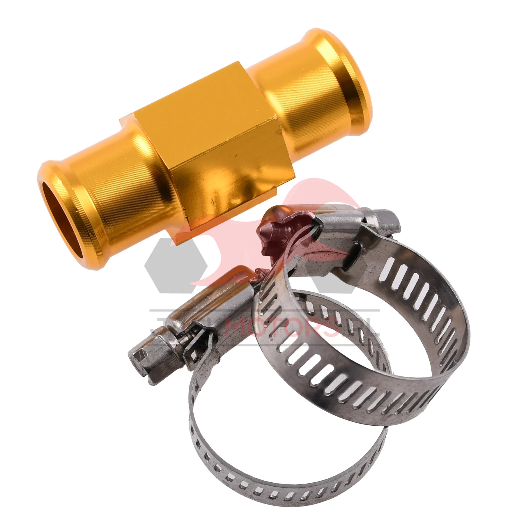 Adapter czujnika temperatury 1/8" 22 mm aluminium CNC złoty — ujęcie 1