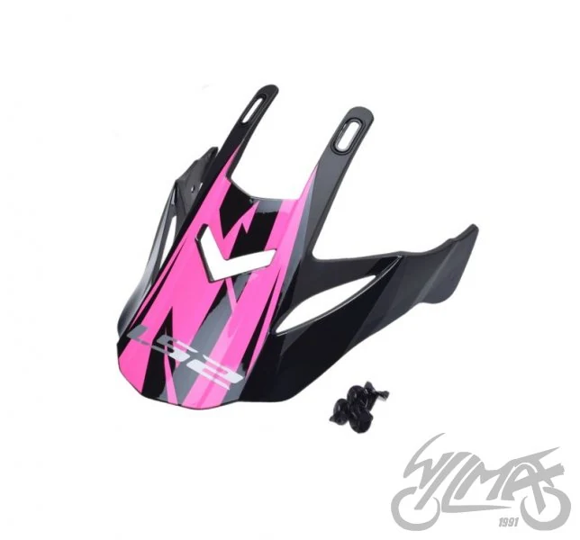 Daszek kasku MX437 evo roar black purple