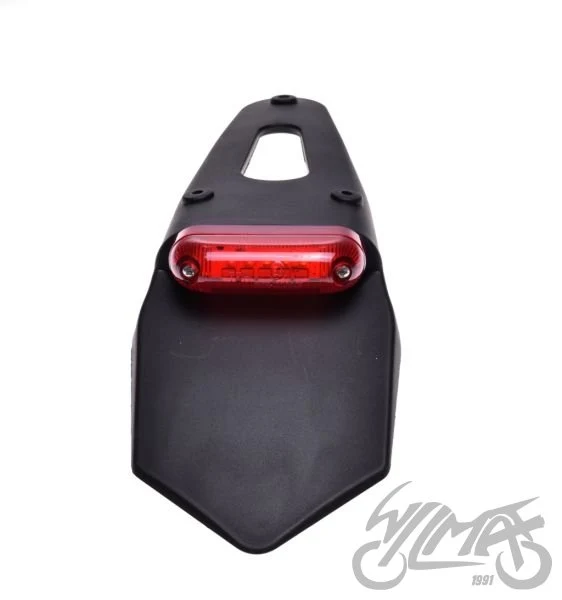 Lampa tylna LED z błotnikiem i czerwonym kloszem — AM9901 — ujęcie 2