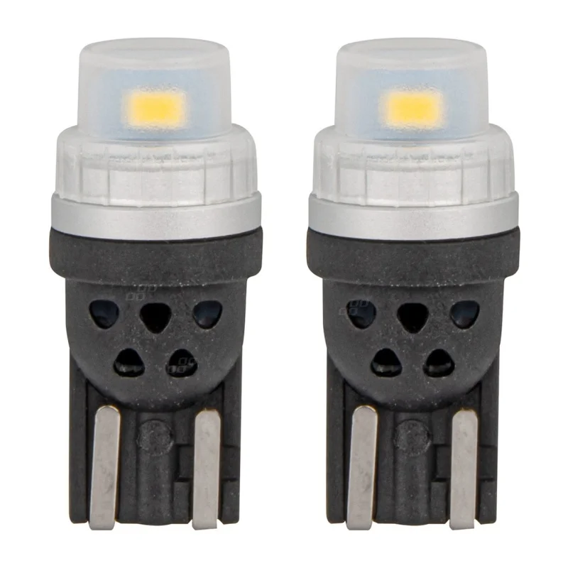 Żarówka W5W T10 12V/24V 2xLED SMD3020 biała AMIO (2szt.) — ujęcie 5