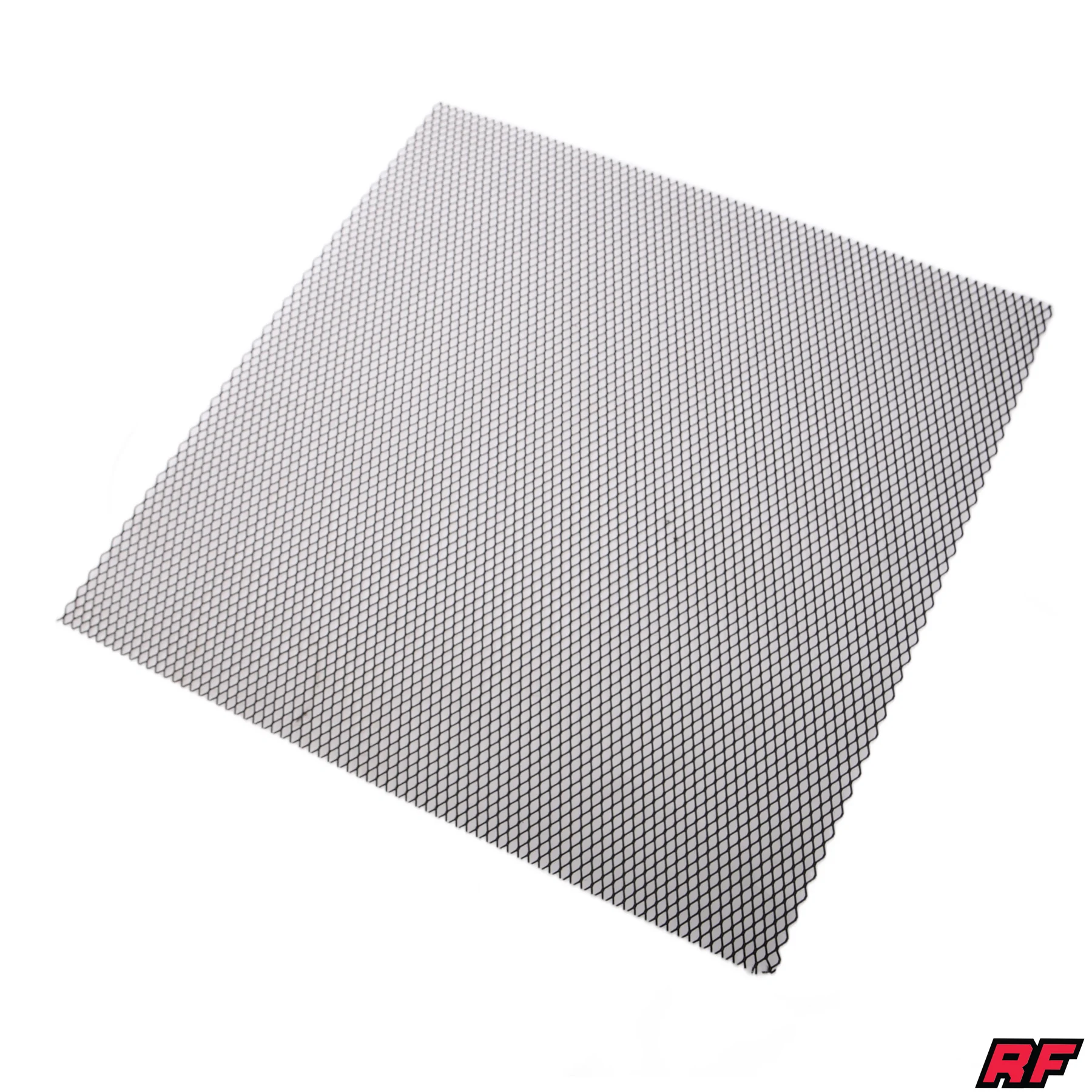 Siatka aluminiowa Racing Force drobne otwory 30 × 30 cm czarna — ujęcie 1