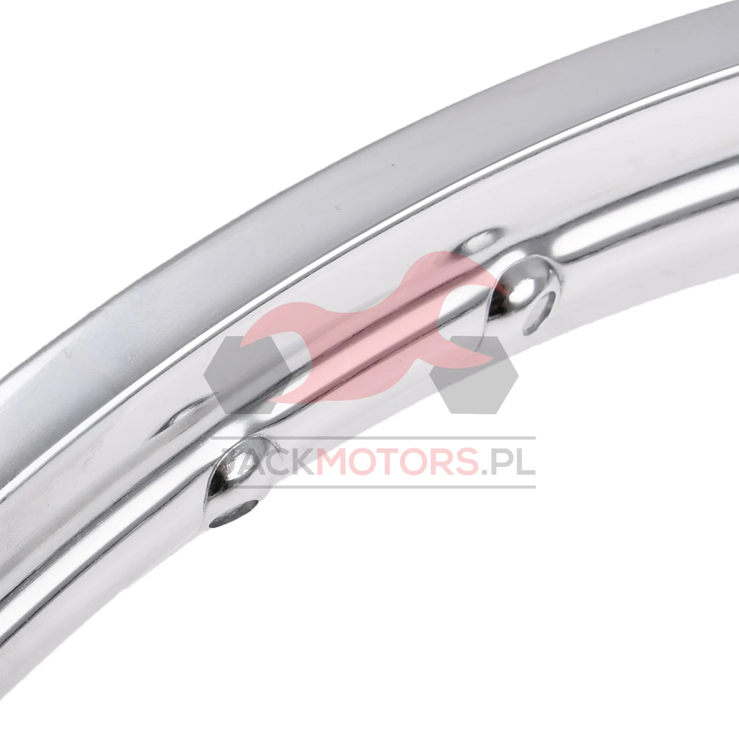 Obręcz koła Romet Komar 19" stalowa chrom zaplot ORG DPR Classic — ujęcie 3