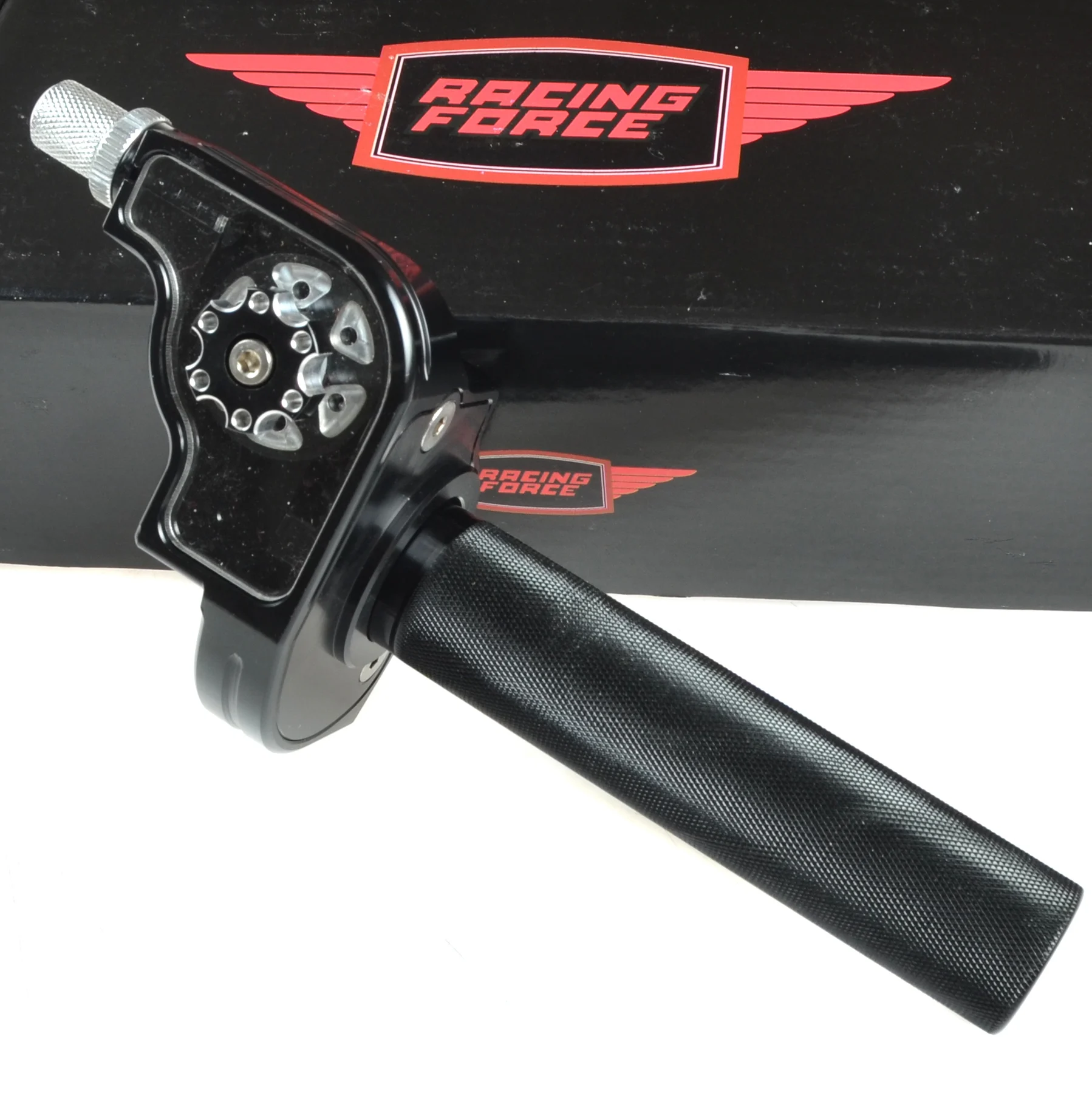 Rollgaz Racing Force aluminium CNC czarny — ujęcie 1