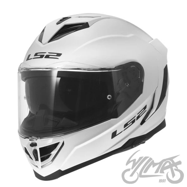 Kask LS2 FF818 Storm III Solid gloss White — rozmiar S
