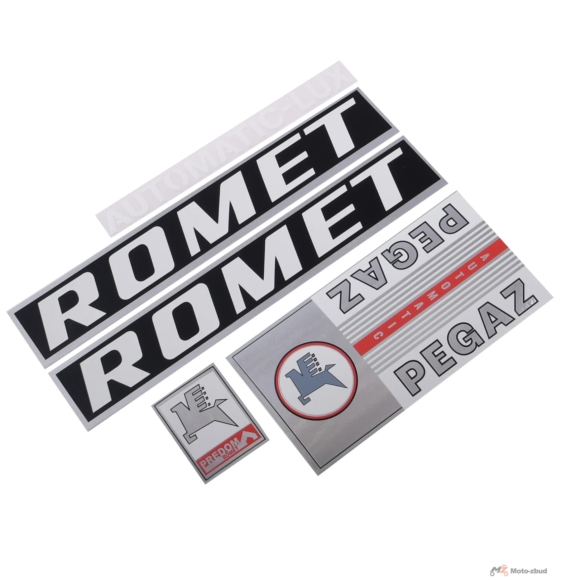 Naklejka Romet pegaz automatic kpl. PL