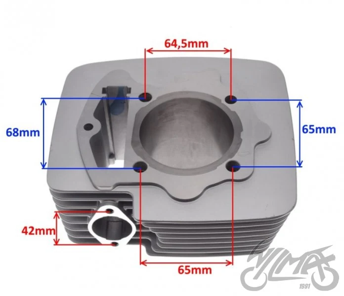 Cylinder do ATV Bashan 250 komplet 69 mm — ujęcie 2