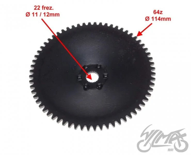 Tarcza wariatora do Honda dio 4T wersja 1 — ujęcie 2