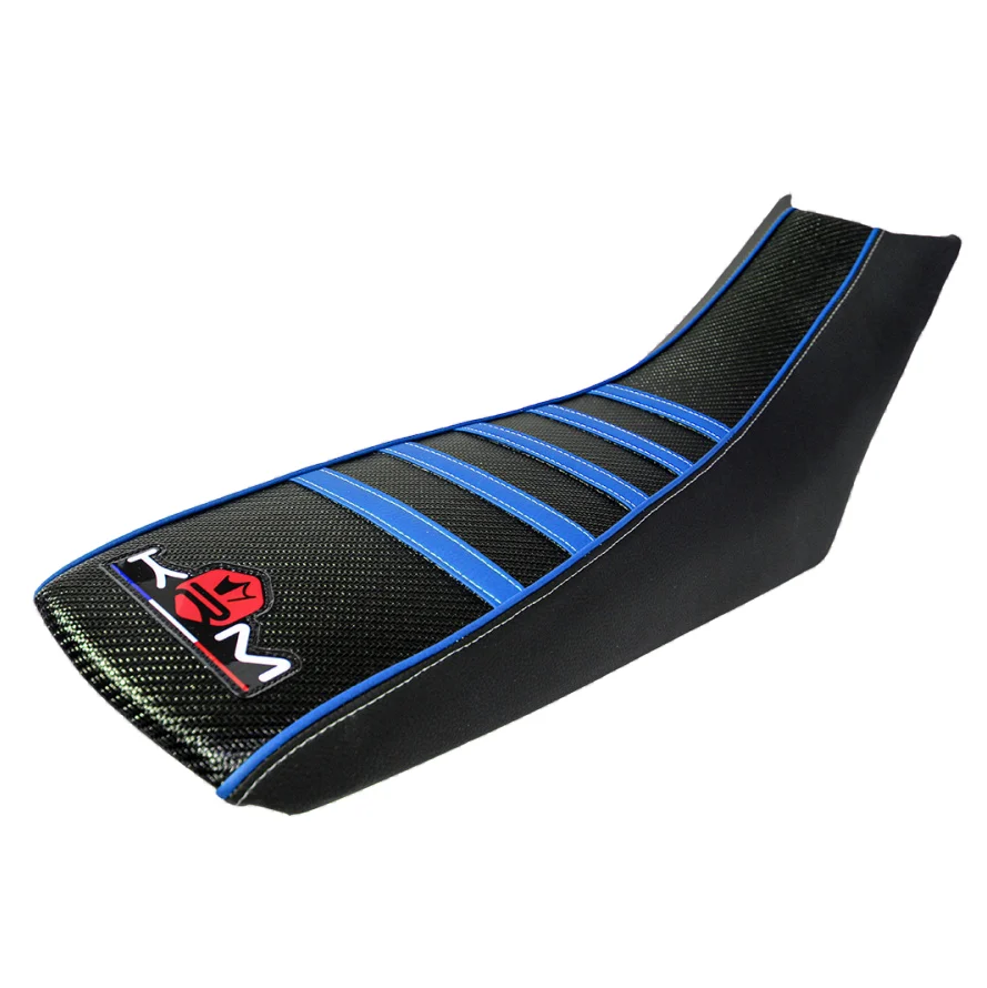 Pokrowiec siedzenia KRM Pro Ride czarno niebieski Derbi DRD x-treme / DRD racing — ujęcie 1