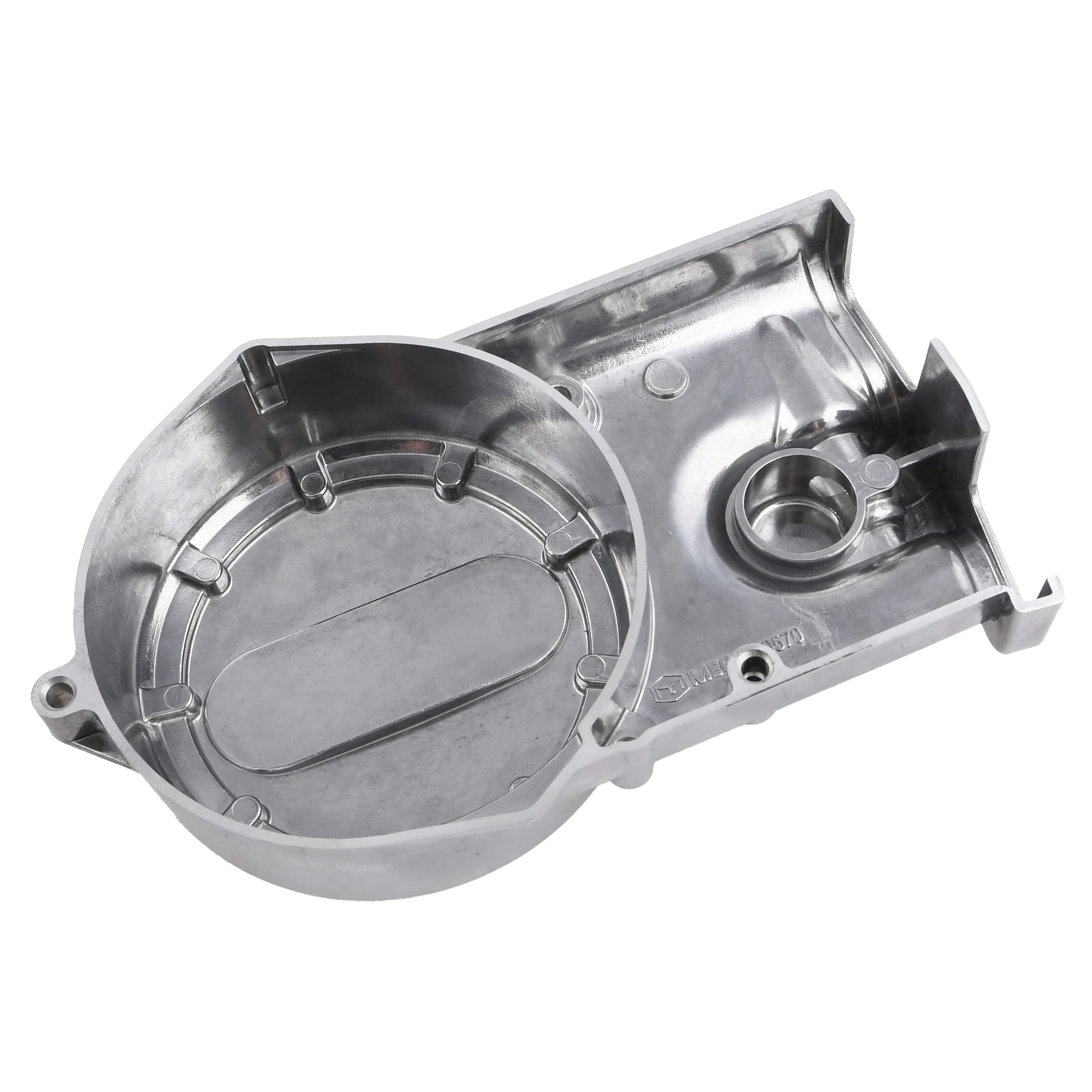 Pokrywa silnika prawa Simson Ml-Megu aluminium polerowana — ujęcie 3