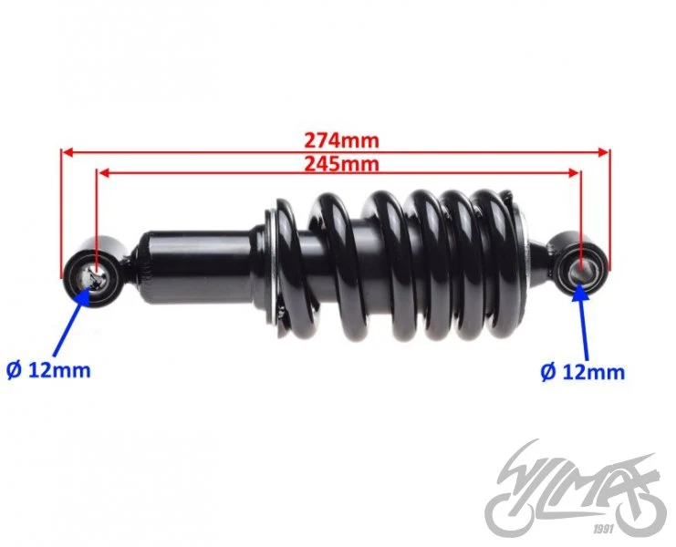 Amortyzator tylny do Zipp Pro — ZPR6101B — ujęcie 2