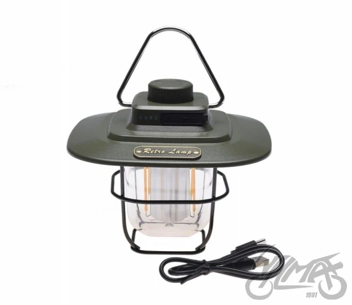 Lampa retro camping