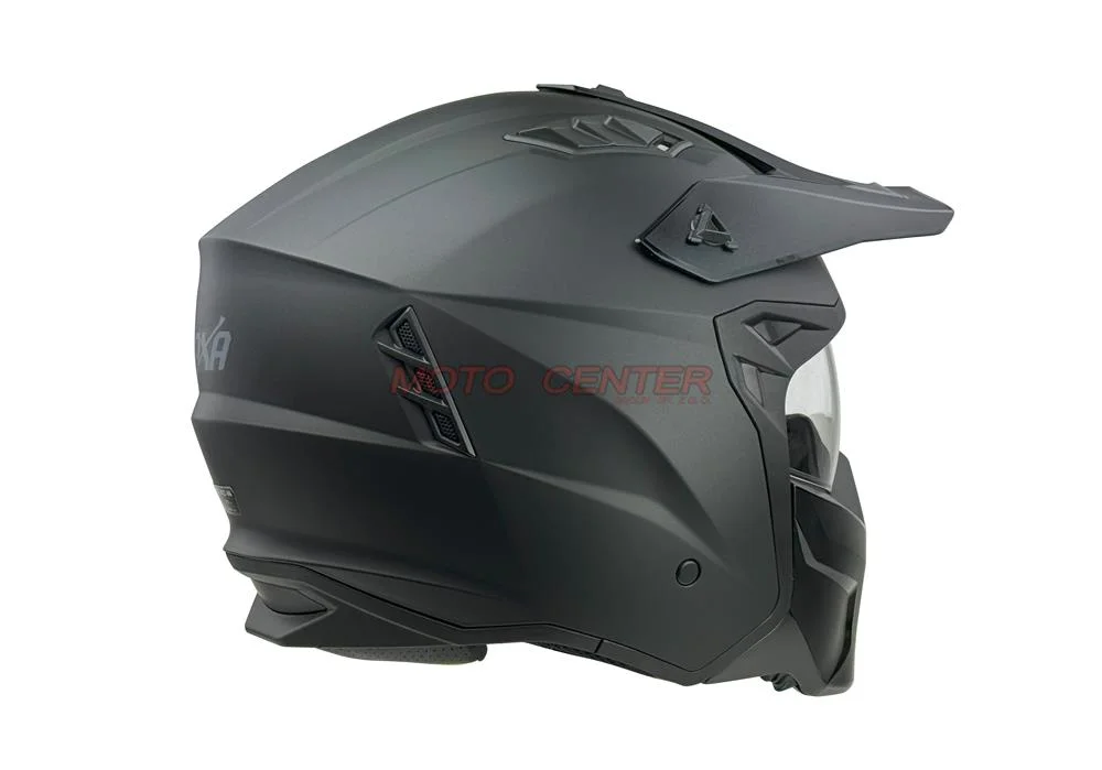 Kask Naxa zamknięty z wypinaną szczęką S31 czarny mat XXL — ujęcie 3