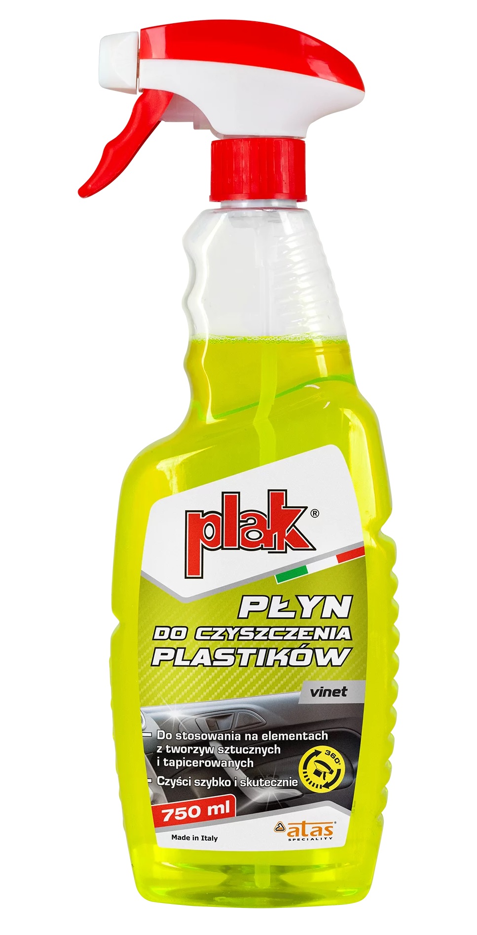 Środek do czyszczenia plastików Vinet 0.75 l PLAK SCVINET-750