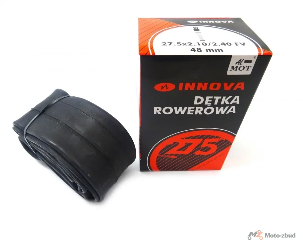 Dętka rowerowa Innova 27.5 × 2.10/2.40 zaworek presta 48 mm