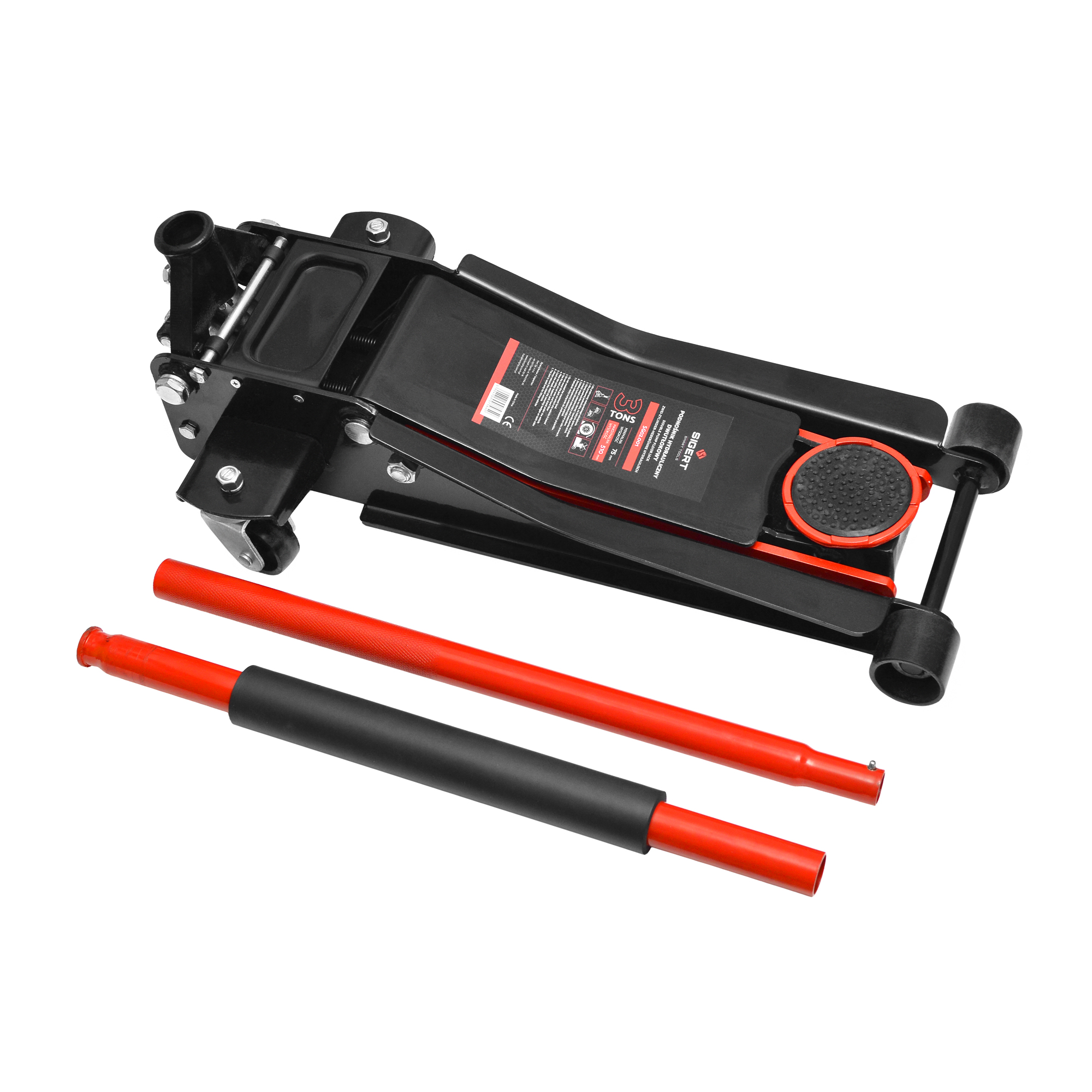 Podnośnik typu żaba 3T 75-510 mm SIGERT SG02.001 — ujęcie 3