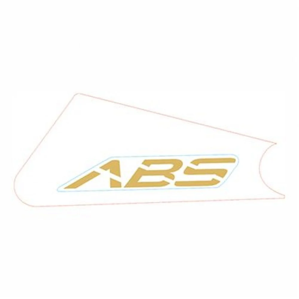 Naklejka "ABS" na błotnik przód prawa (nr kat.1210342-338000) (Zontes ZT 310-V)