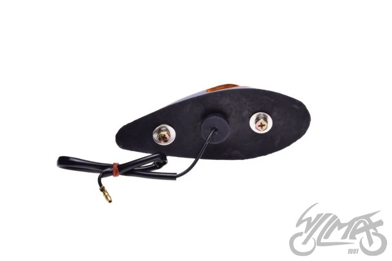 Lampa na błotnik, wariant pomarańczowy / chrom — AL60322 — ujęcie 4
