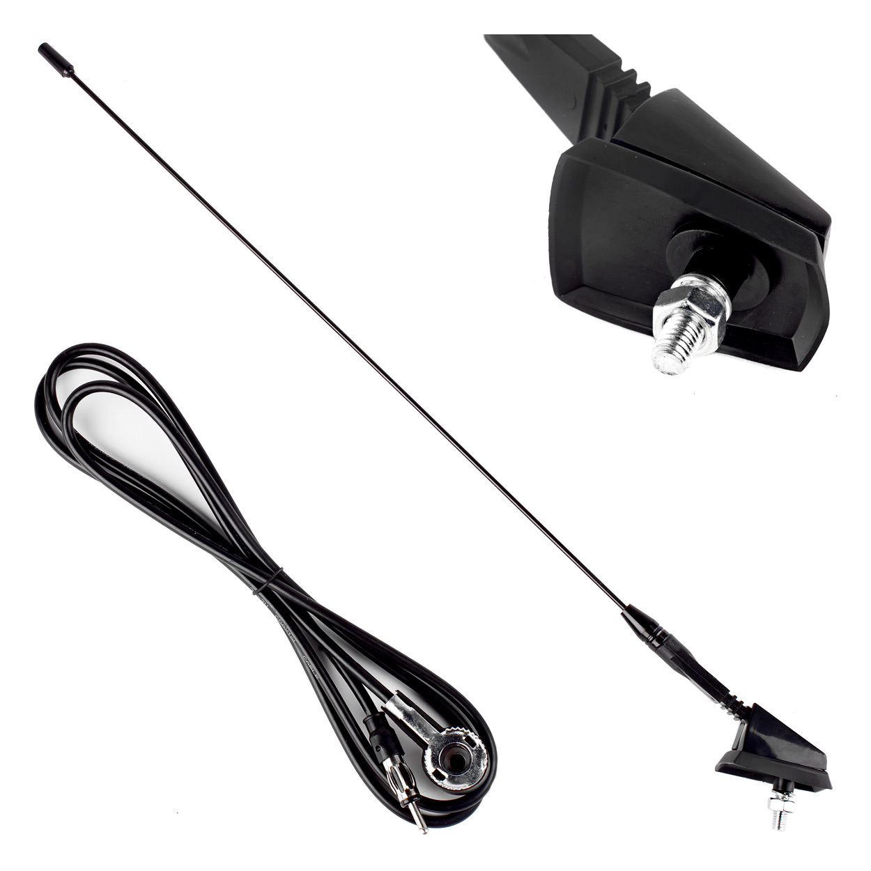 Antena samochodowa 41 cm 5 mm adapter ANT01
