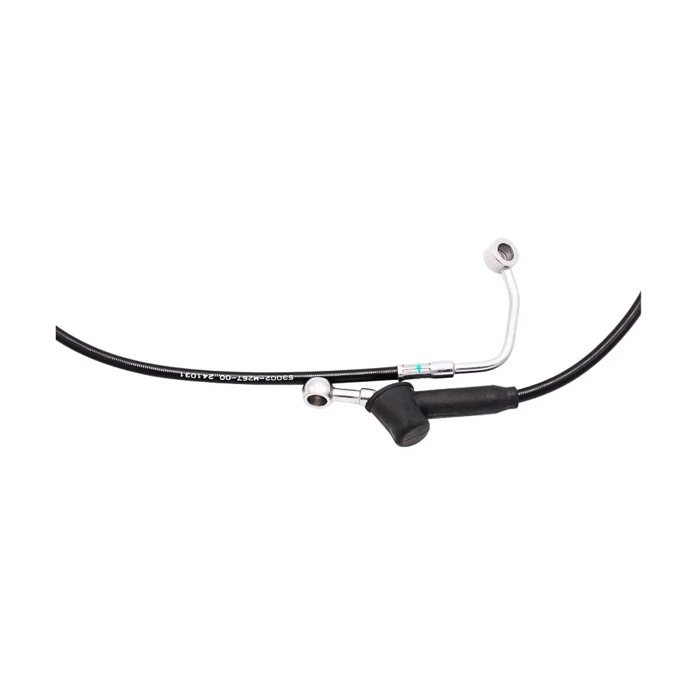Junak RX401 przewód hamulca hydraulicznego przód (zasilający) (pompa przód-zacisk przód) (dł.cał.140 cm) (0 stopni / 45 stopni) — ujęcie 2