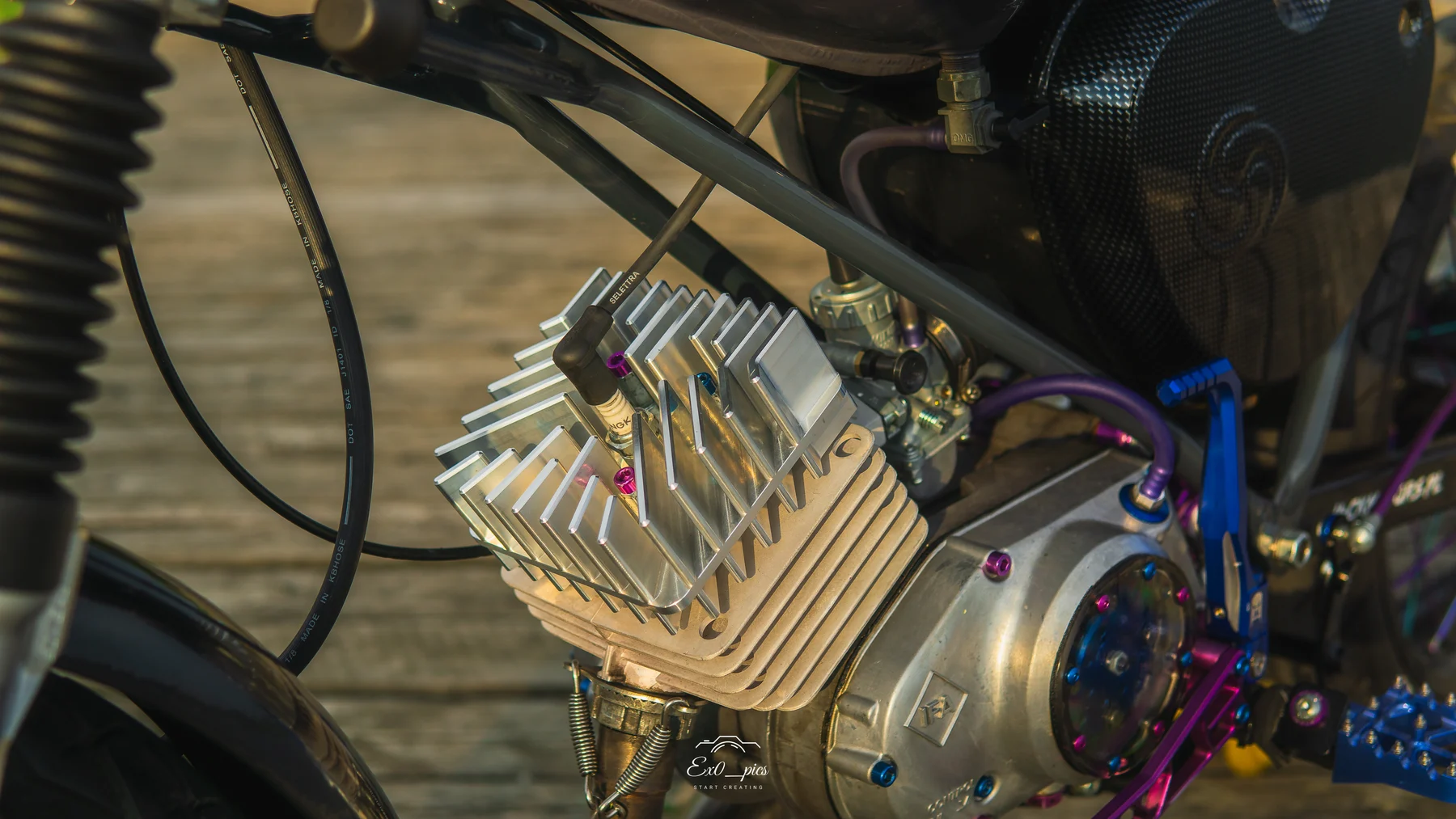 Głowica cylindra Simson S85 max cool CNC długi gwint DPR Performance — ujęcie 19