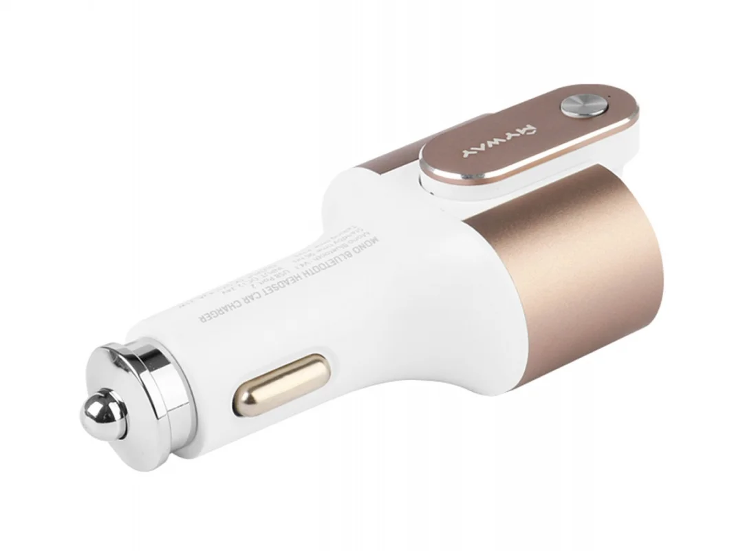 Ładowarka MYWAY 12/24V 2xUSB 4.2A AUTO ID + słuchawka Bluetooth — ujęcie 4