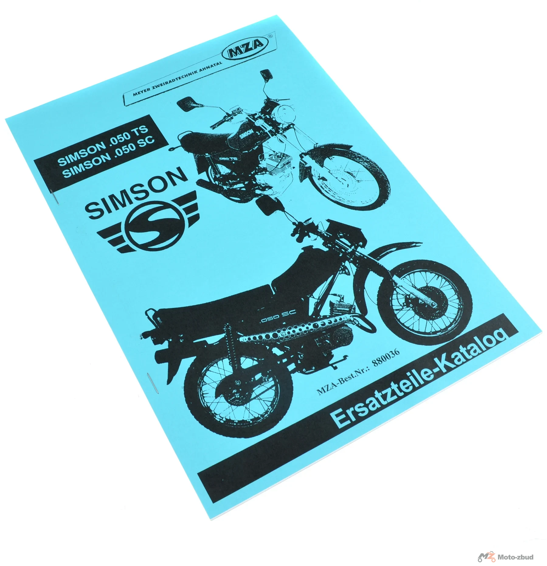 Katalog części Simson 050TS 050SC MZA