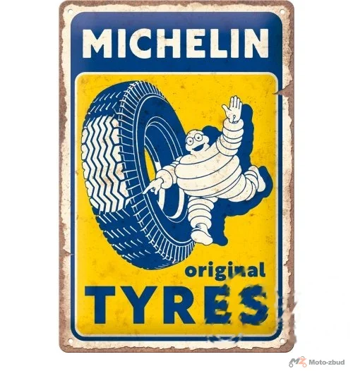 Tablica plakat 20 × 30 Michelin original 22405