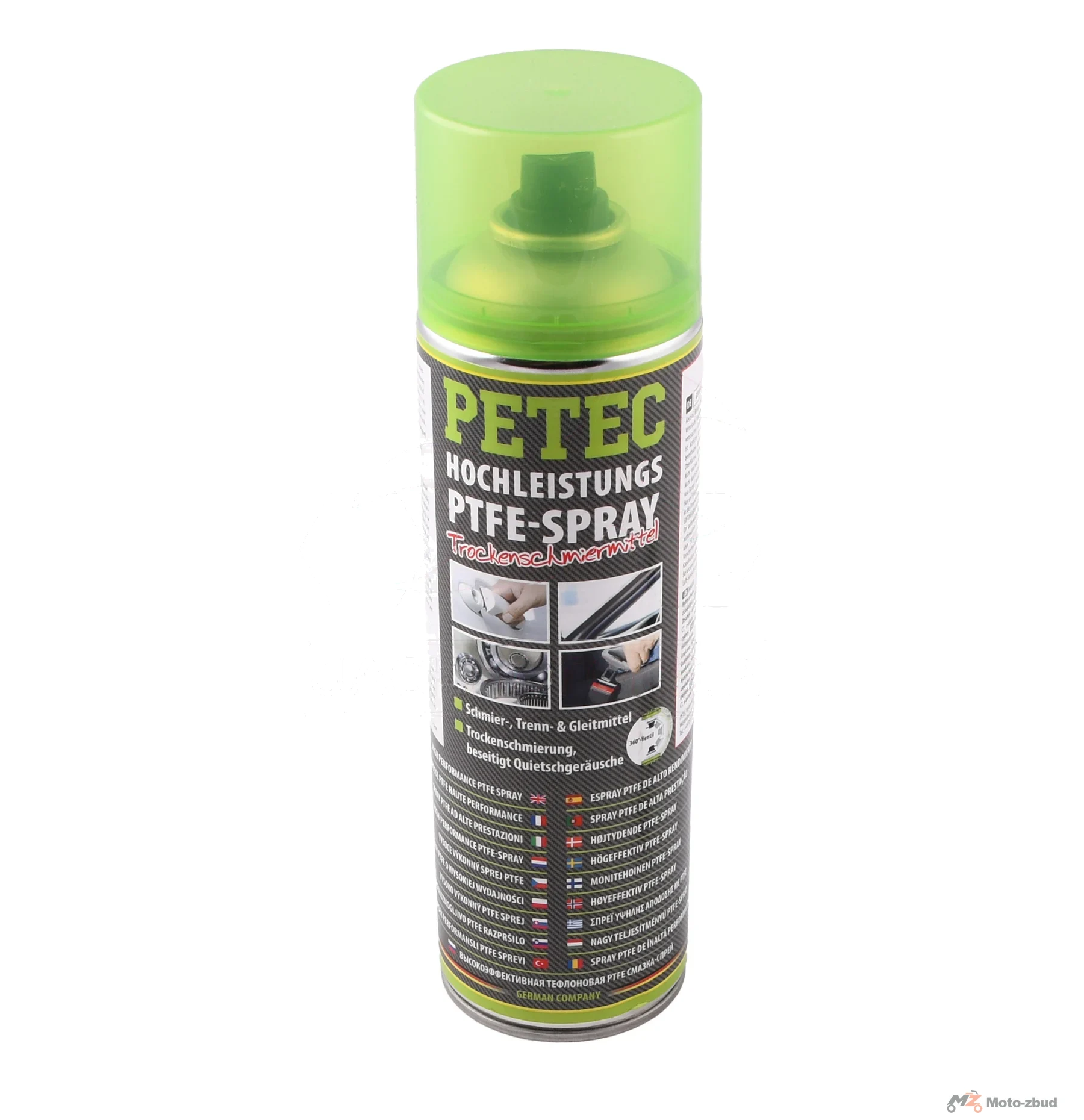 Smar uniwersalny Petec hochleistungs PTFE spray 500 ml