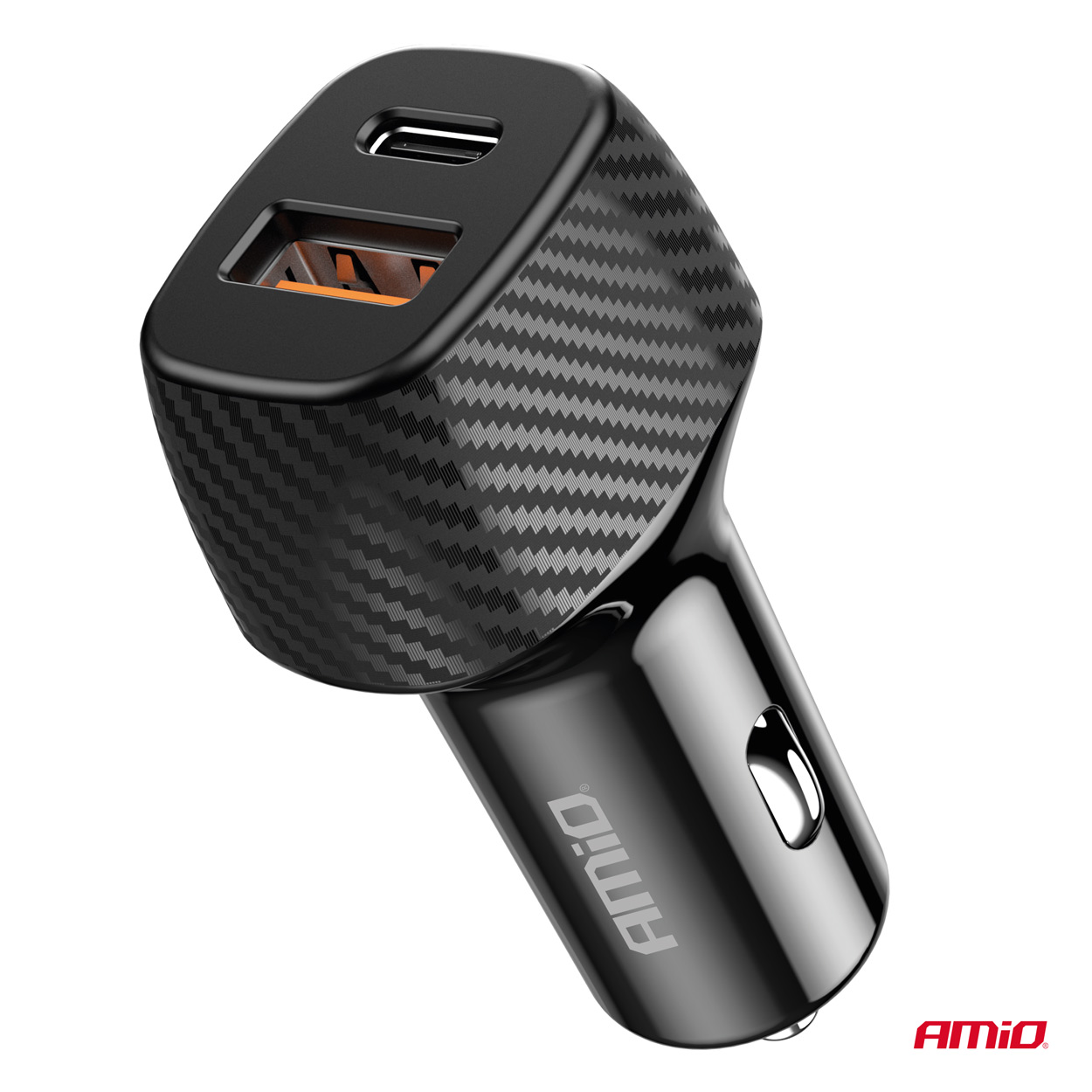 Ładowarka samochodowa QC+PD 20 W USB-A + USB-C — ujęcie 4