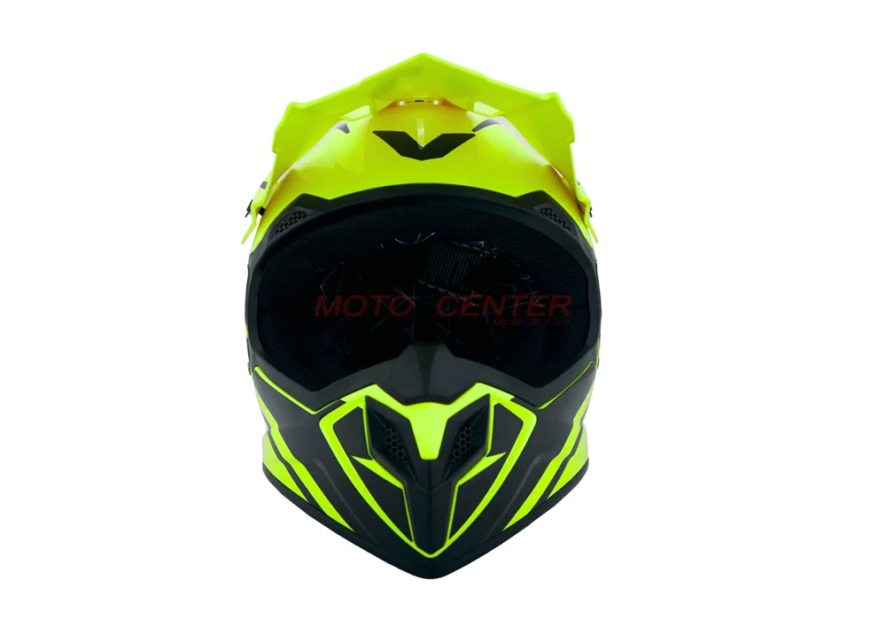 Kask crossowy BLEXX Dziecięcy MD-911 Junior seledynowy/czarny L Homologacja ECE — ujęcie 3