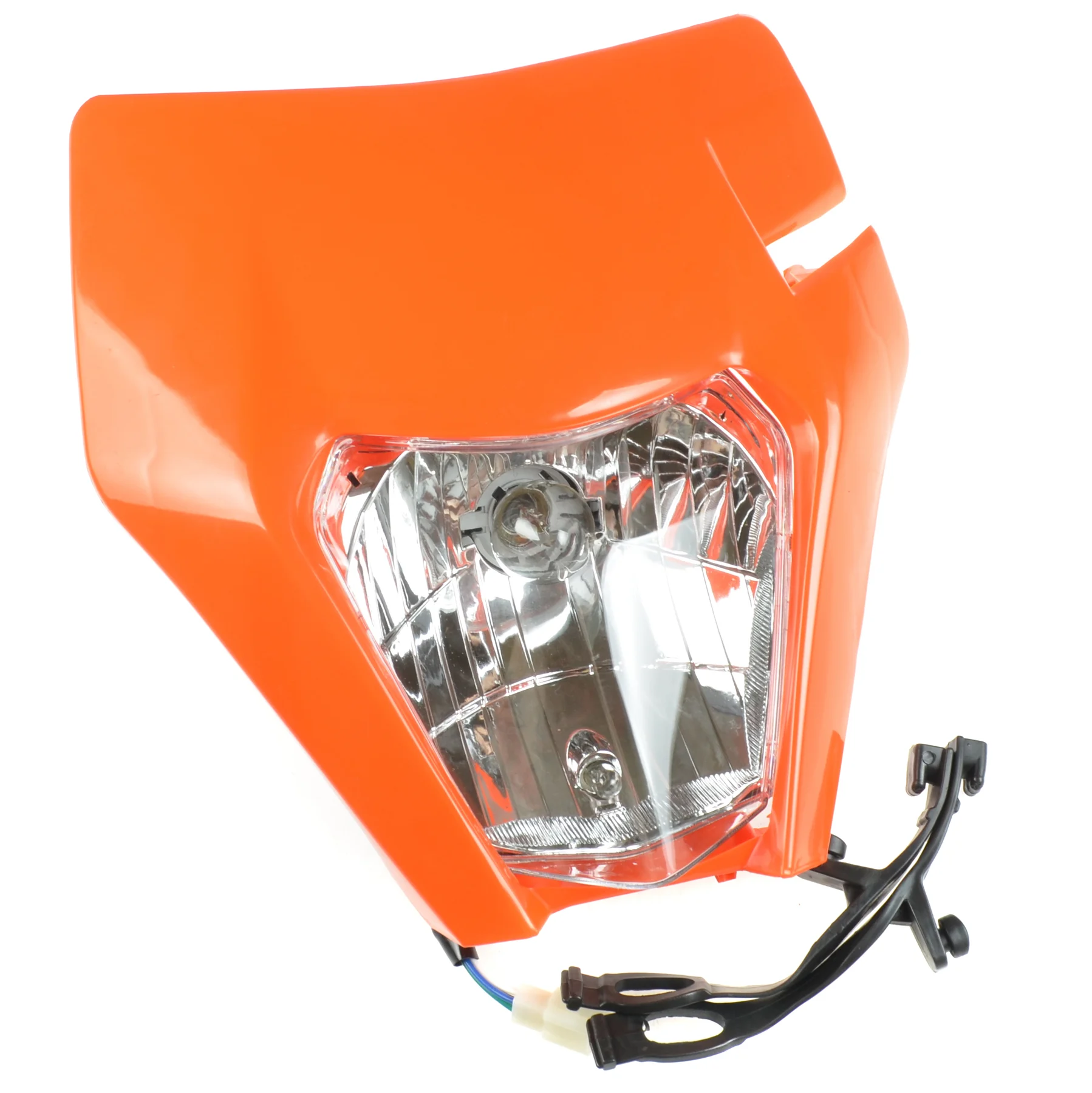 Owiewka uniwersalna enduro Replika pomarańczowa BA20D kpl. — ujęcie 1