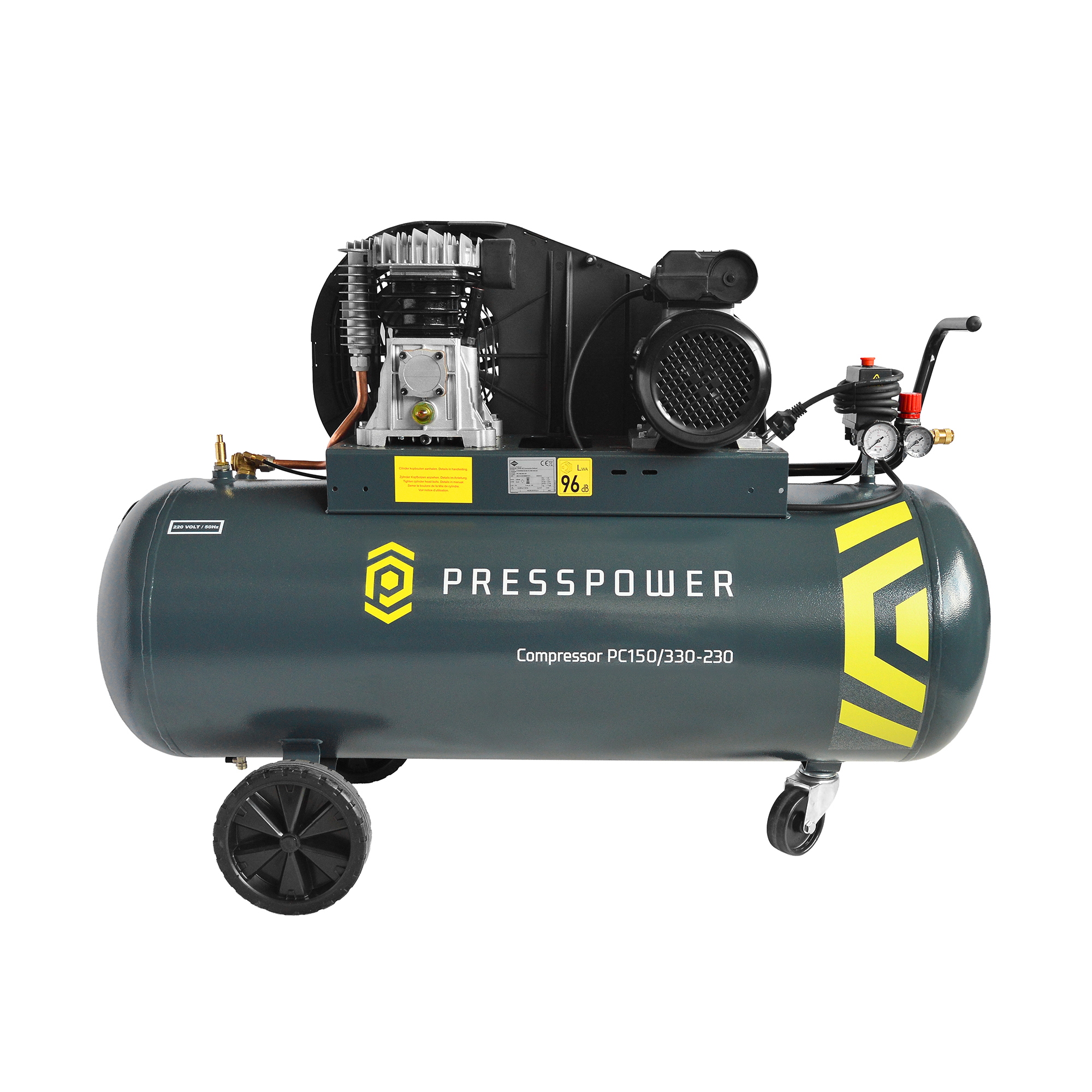 Kompresor tłokowy PRESSPOWER 150 l/330 PC150/330-230 — ujęcie 3