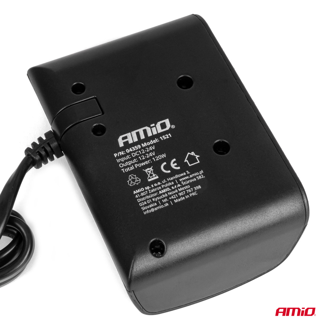 Rozdzielacz gniazda zapalniczki 12 V 24 V 120 W 80 cm — ujęcie 4