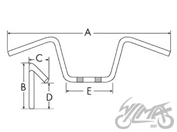 Kierownica do Benelli Imperiale 400 — ujęcie 2