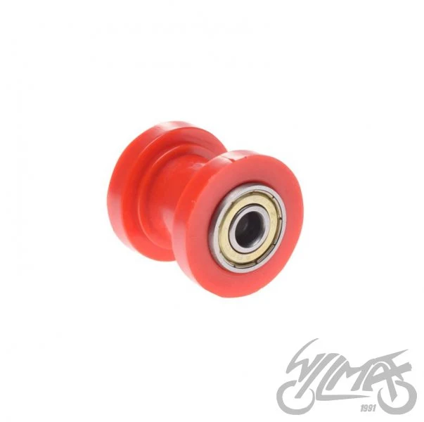 Rolka prowadząca łańcucha 22 mm — otwór 8 mm, czerwona, AW567781 — ujęcie 1