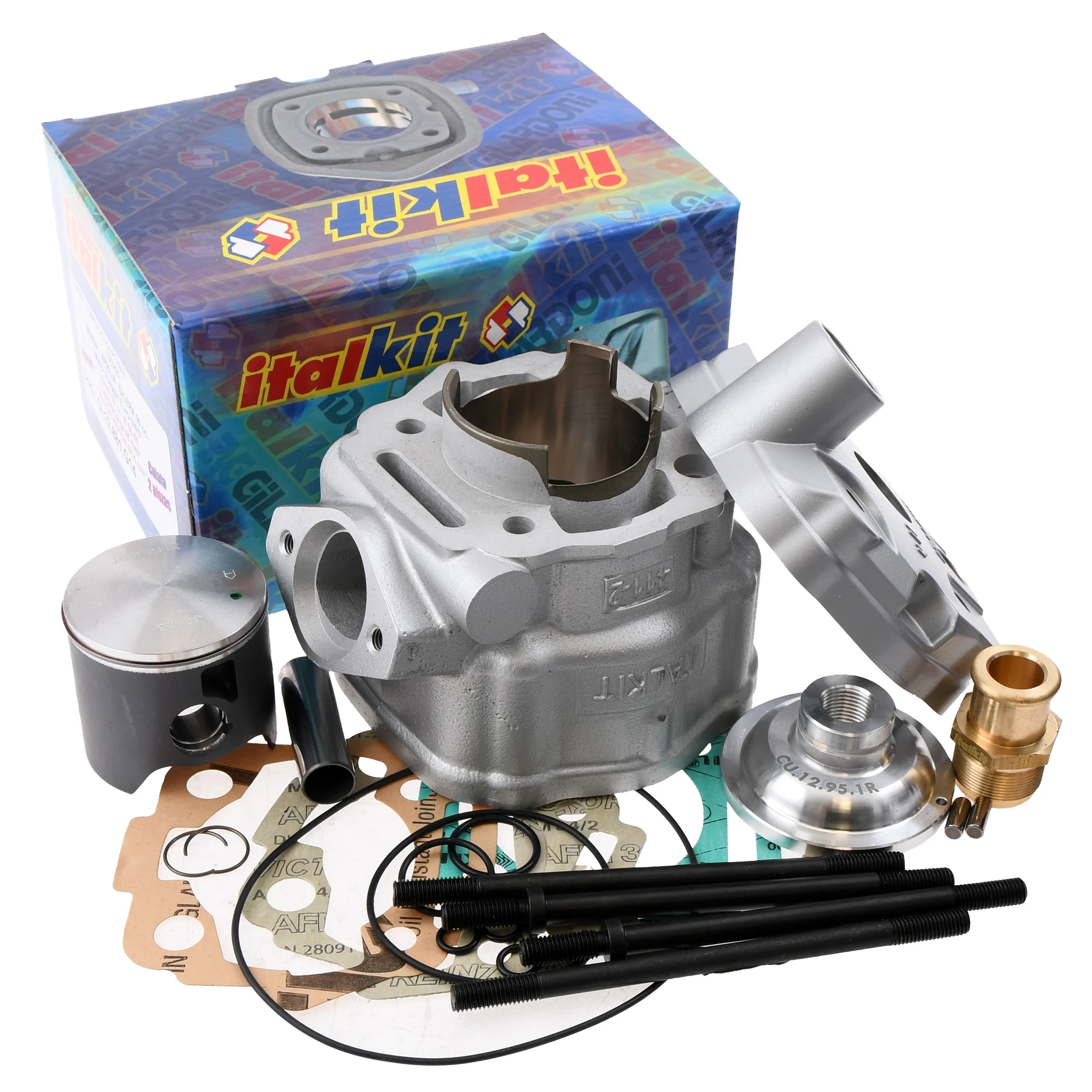 Cylinder Italkit nicasil Big Bore modular 88 cm³ Derbi D50B0 LC — ujęcie 2