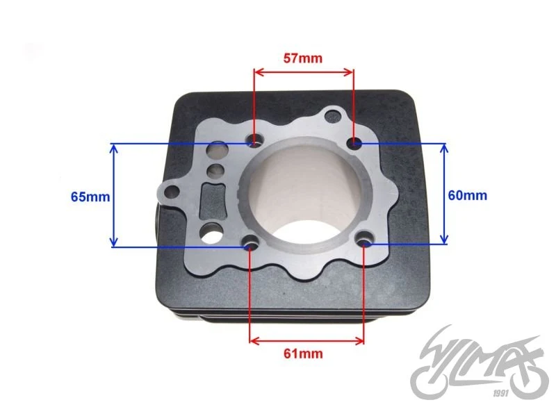 Cylinder 62,00 do Shineray XY150-10d goły — ujęcie 2