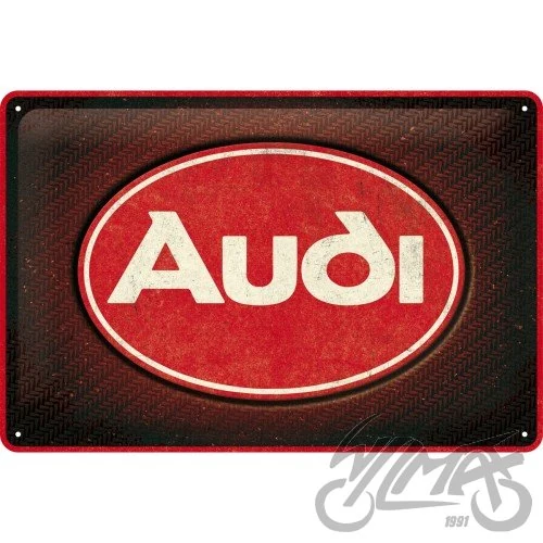Tablica plakat 20 × 30 Audi red SHINE22326