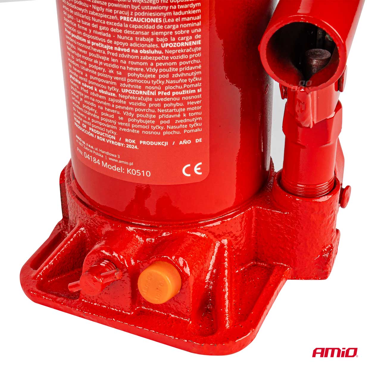 Podnośnik hydrauliczny słupkowy 10T 10000 kg PVC box — ujęcie 4