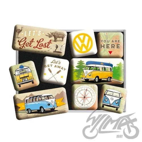 Magnes vw bulli let get 9 szt. 83080 — ujęcie 3