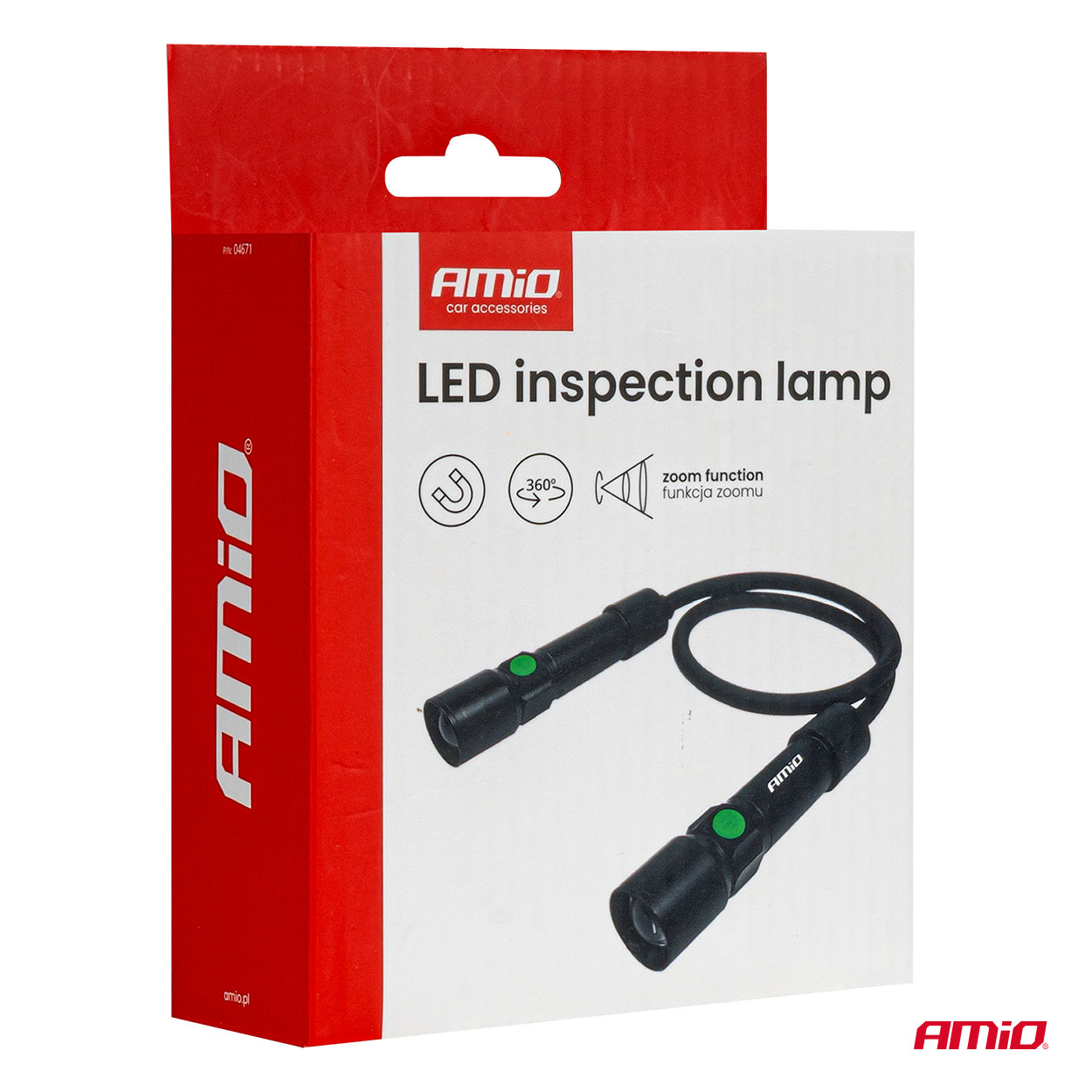 Lampa inspekcyjna akumulatorowa na szyję 2xP50 1000 mAh (BATT) — ujęcie 13