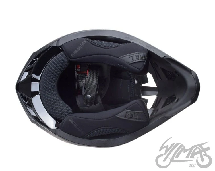 Kask crossowy LS2 MX700 Subverter Evo II Solid White — M — ujęcie 5