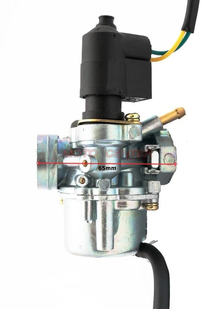 Gaźnik 2T 12,9 mm 50 cm³, skuter Peugeot Buxy, Honda, Kymco (automat) — ujęcie 2