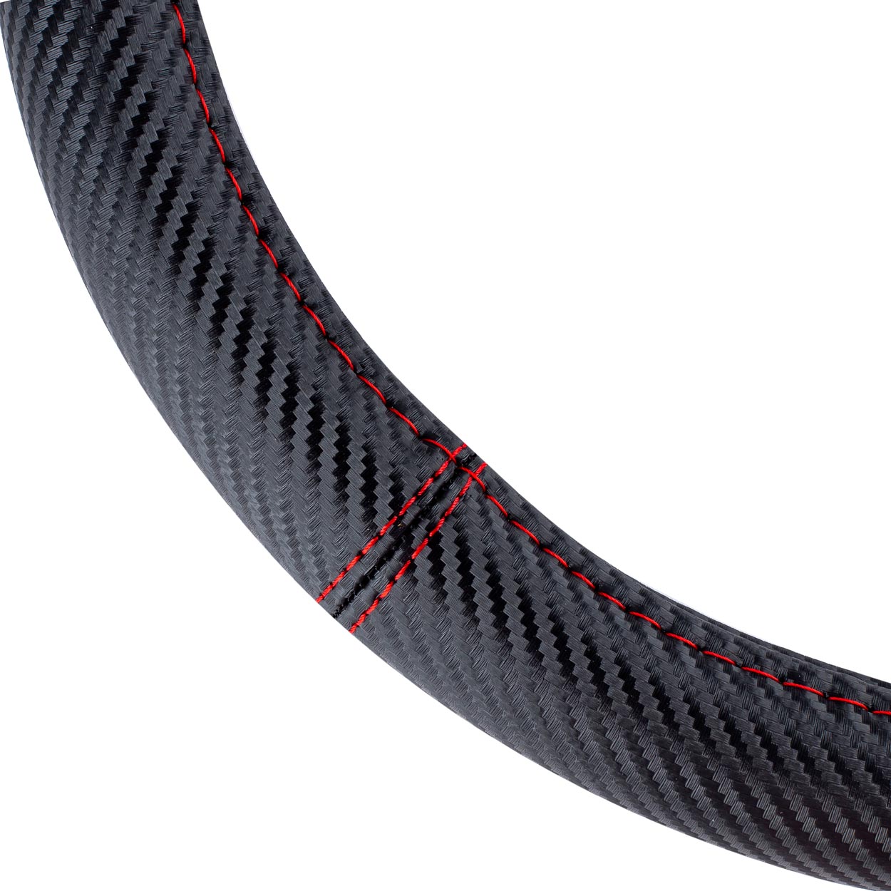 Pokrowiec nakładka na kierownicę samochodową M 37-39cm SWC-38-M — ujęcie 2