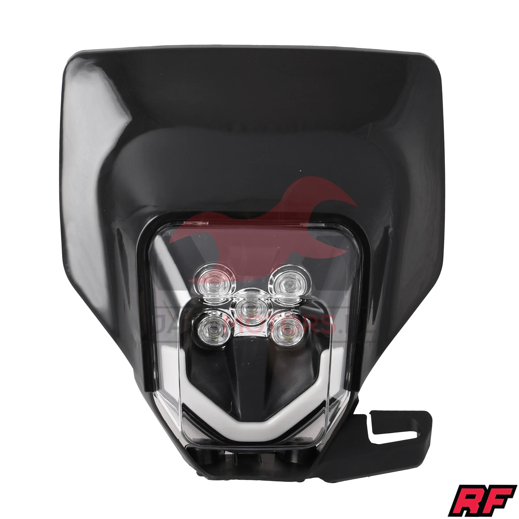Owiewka uniwersalna Racing Force LED V1 czarna — ujęcie 1