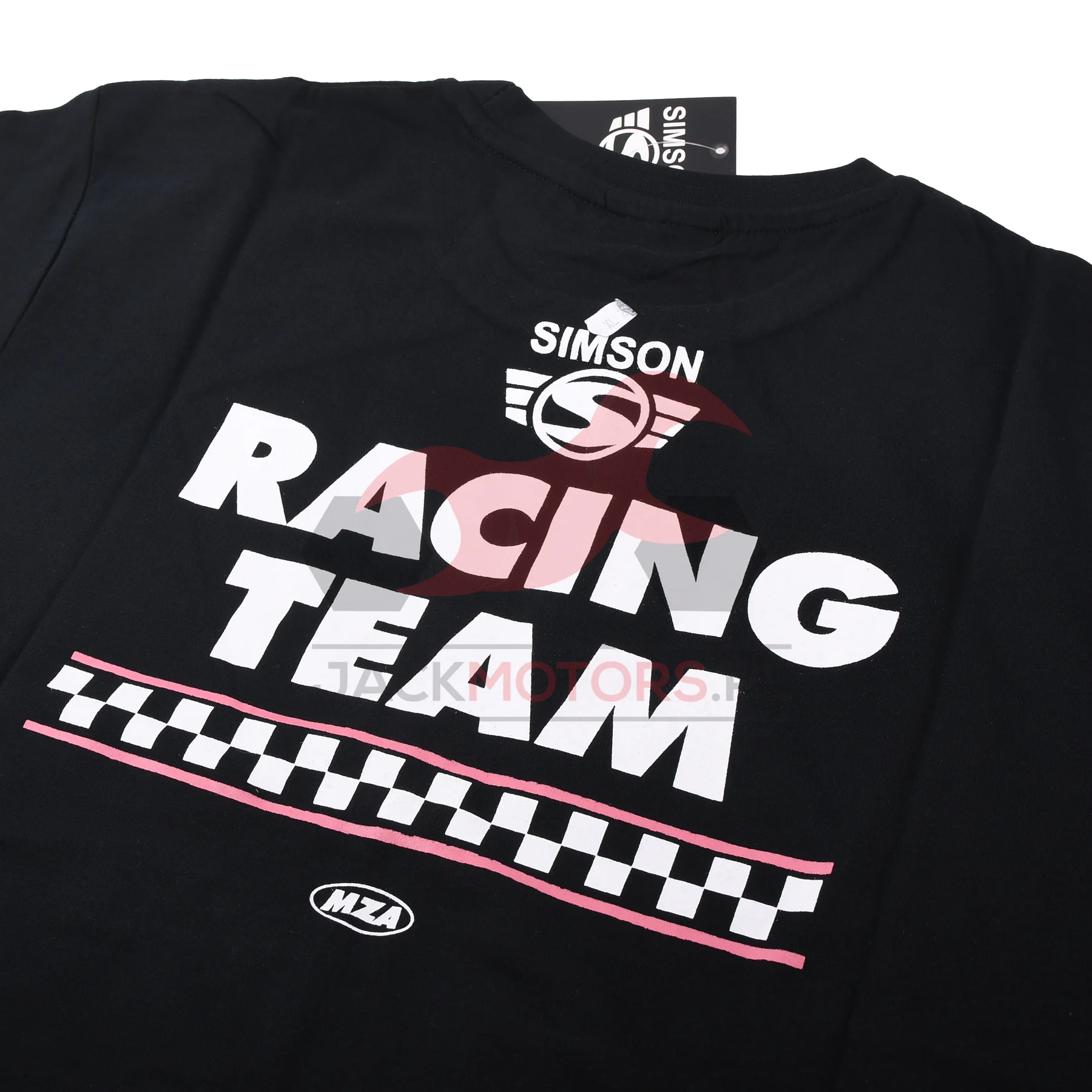 Koszulka t-shirt Simson racing team czarna rozmiar xl MZA — ujęcie 2