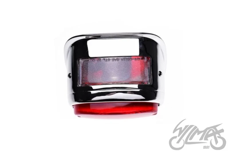 Chromowana lampa tylna do motocykli Harley — AL6037 — ujęcie 4